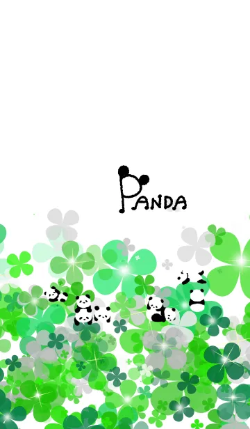 [LINE着せ替え] clover♡pandaの画像1