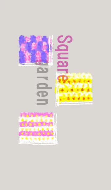 [LINE着せ替え] square gardenの画像1