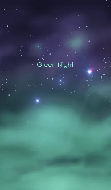 [LINE着せ替え] Green Nightの画像1
