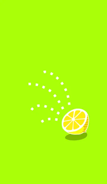 [LINE着せ替え] レモン ～ ライムグリーンの画像1