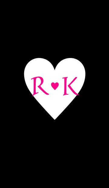 [LINE着せ替え] Initial "R ＆ K"の画像1
