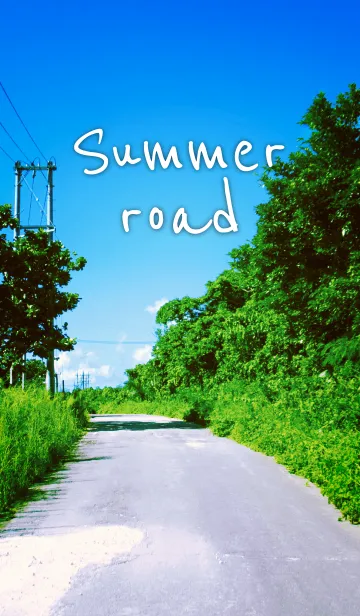 [LINE着せ替え] -summer road-の画像1