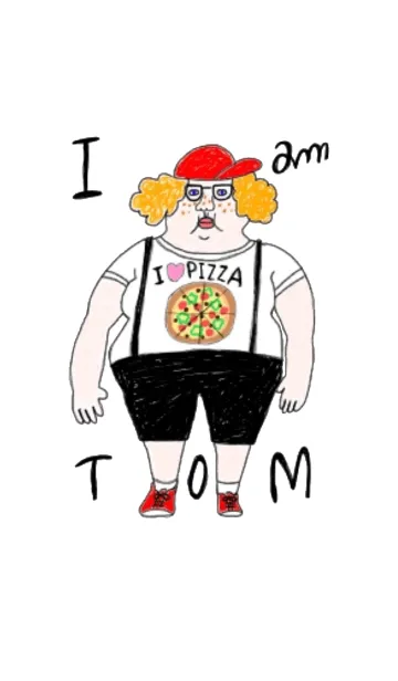 [LINE着せ替え] アイアムトムの画像1