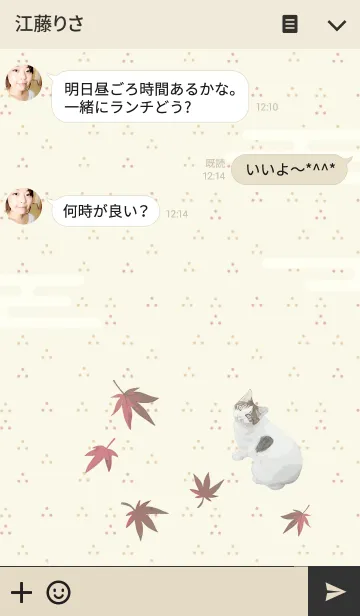 [LINE着せ替え] 岩合光昭 ネコ着せかえ『ねこの京都』の画像3