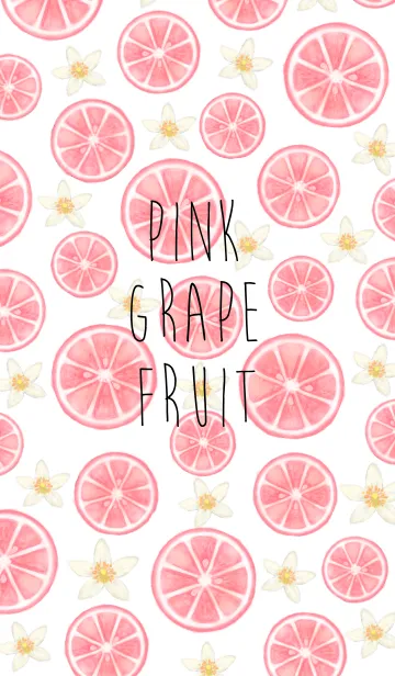 [LINE着せ替え] -Pink grapefruit-の画像1