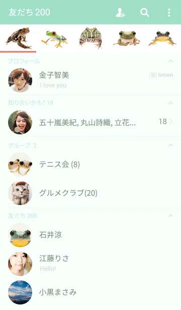 [LINE着せ替え] Artlist Collection THE FROGの画像2