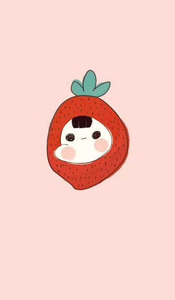 [LINE着せ替え] Have A Strawberryの画像1