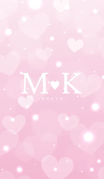 [LINE着せ替え] INITIAL HEART -M＆K-の画像1