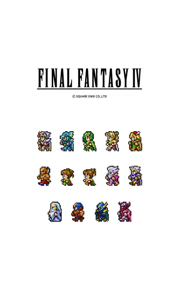 ファイナルファンタジーIVの着せ替えメイン画像