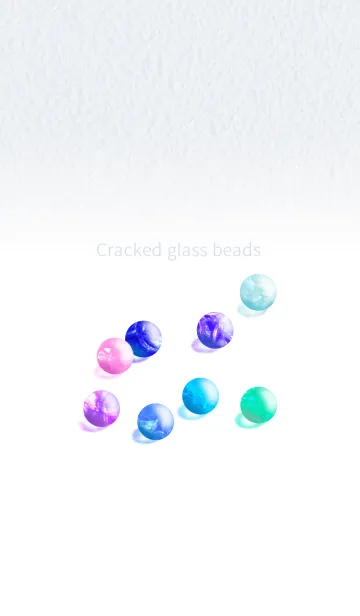 Cracked glass beadsの着せ替えメイン画像