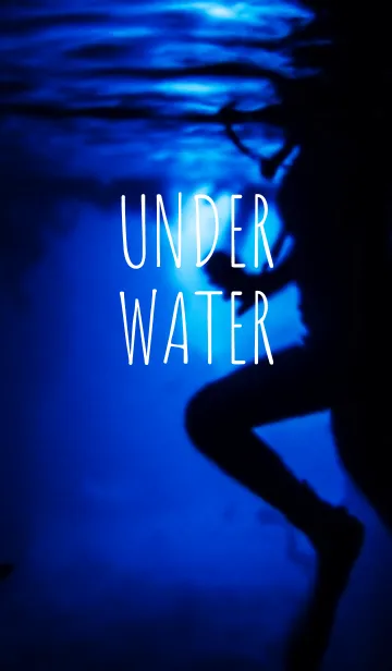 [LINE着せ替え] -UNDER WATER- caveの画像1