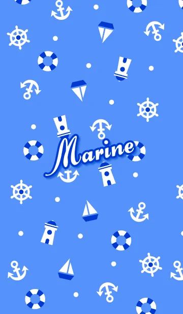 [LINE着せ替え] 夏にぴったり！マリンな着せかえ♪2の画像1