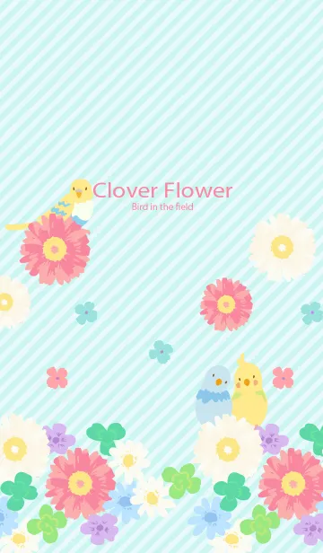 [LINE着せ替え] Clover Flowerの画像1