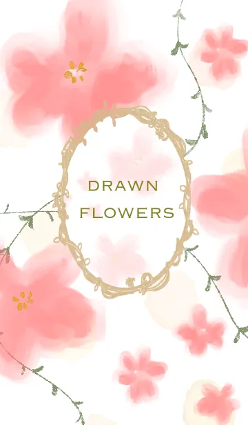 Drawn flowersの着せ替えメイン画像