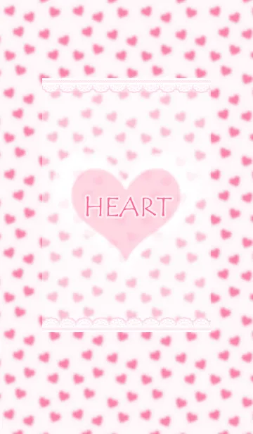 [LINE着せ替え] HEART..pinkの画像1