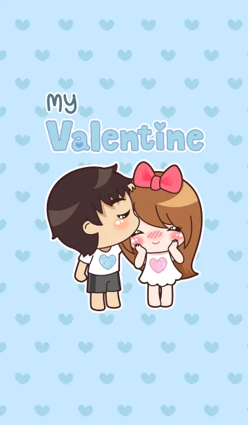 [LINE着せ替え] My Valentine : blue versionの画像1