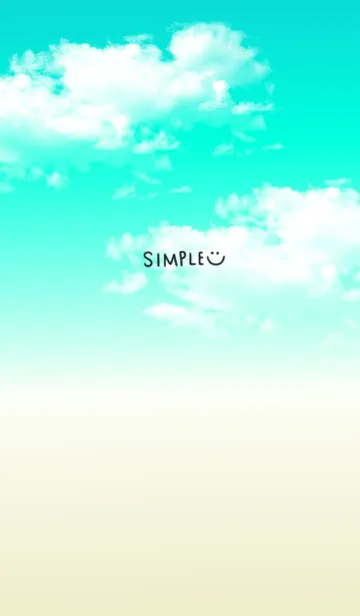 [LINE着せ替え] これぞシンプル.お空海verの画像1