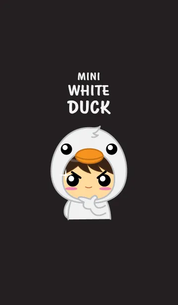 mini white Duckの着せ替えメイン画像