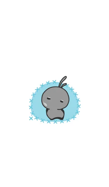 rabbit staring-75の着せ替えメイン画像
