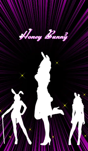 [LINE着せ替え] Honey Bunny-2-Pinkの画像1