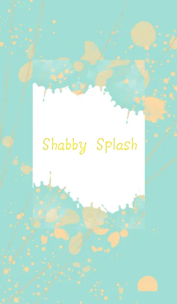 [LINE着せ替え] Shabby/Splashの画像1