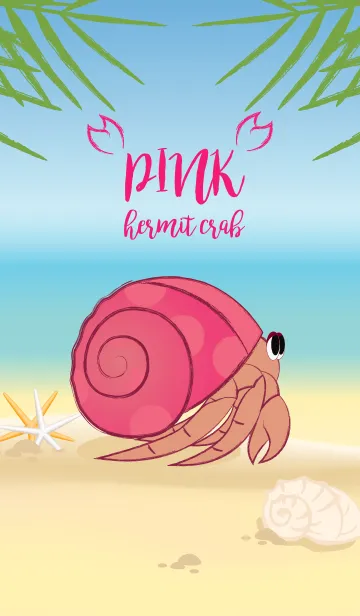 [LINE着せ替え] PINK Hermit crabの画像1