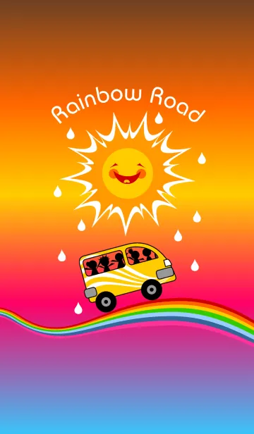 [LINE着せ替え] Rainbow Roadの画像1