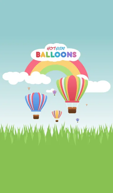 [LINE着せ替え] Hot air balloonsの画像1