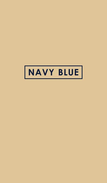 Navy Blue in Beige IIの着せ替えメイン画像