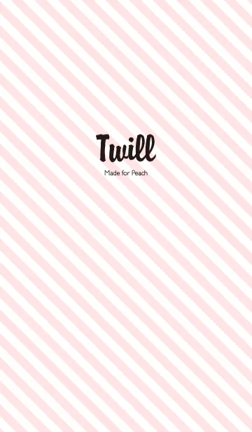 [LINE着せ替え] Twill / Pinkの画像1