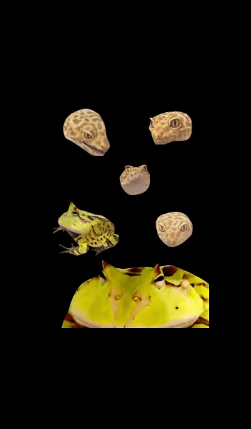 [LINE着せ替え] かわいいモンスターの画像1