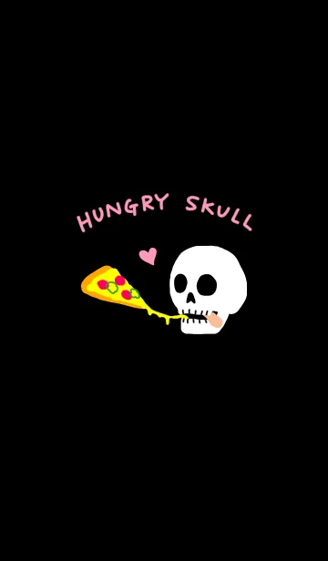 [LINE着せ替え] ハングリースカル ～ピザ～の画像1