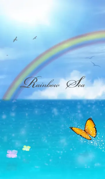 [LINE着せ替え] Rainbow Seaの画像1