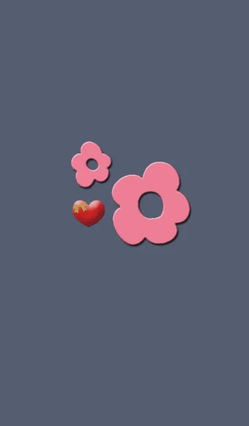 [LINE着せ替え] おしゃれなシンプルお花の画像1