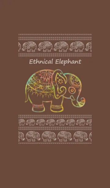 [LINE着せ替え] Ethnical Elephantの画像1