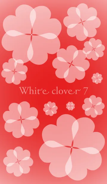 [LINE着せ替え] White clover 7の画像1