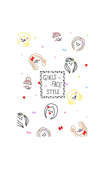 [LINE着せ替え] GIRLS FACE STYLEの画像1