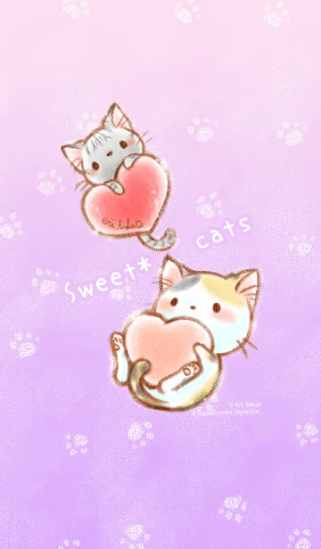 [LINE着せ替え] Sweet*catsの画像1