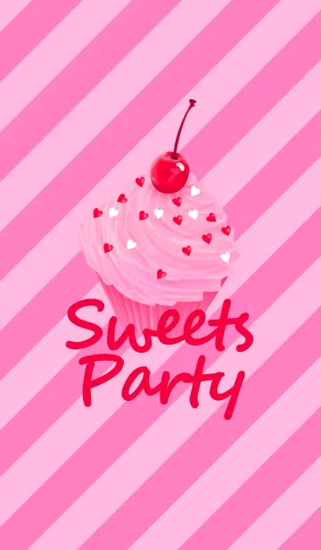 [LINE着せ替え] SWEETS PARTY★スイーツパーティー★PINKの画像1