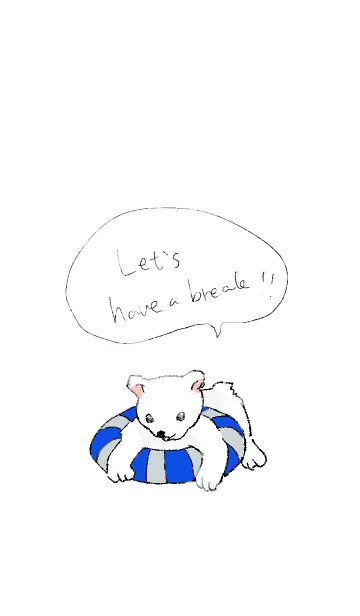 Let's have a break ！！の着せ替えメイン画像