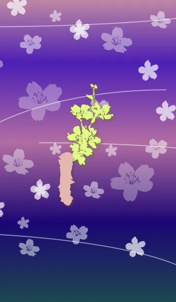 ～桜 イニシャル I～の着せ替えメイン画像
