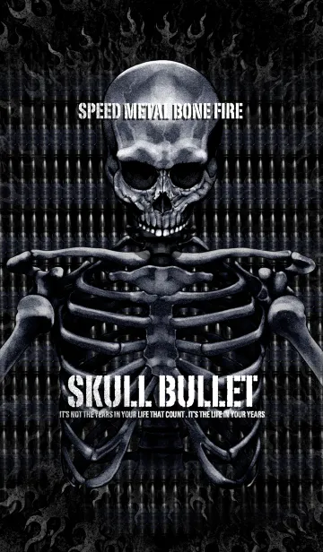 [LINE着せ替え] スカルバレットの画像1