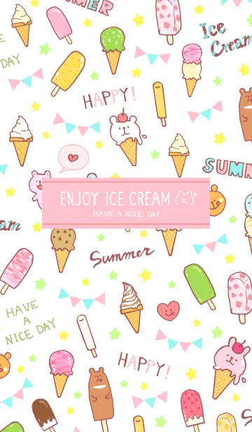 Enjoy Ice creamの着せ替えメイン画像