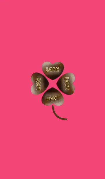 [LINE着せ替え] チョコクローバーの画像1