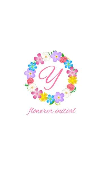 Flower initial -Y-の着せ替えメイン画像