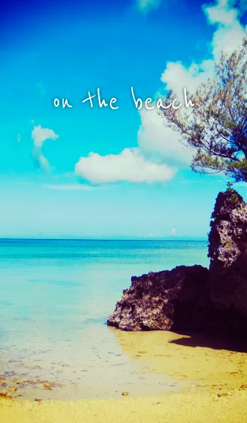 [LINE着せ替え] -on the beach-の画像1