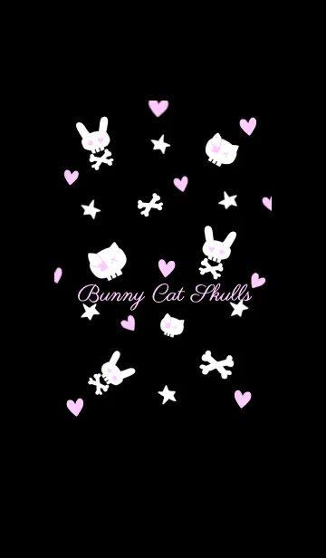 Bunny Cat Skullsの着せ替えメイン画像