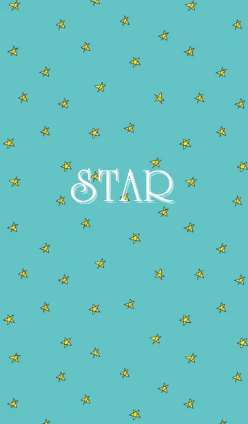 [LINE着せ替え] Sky blue and starsの画像1