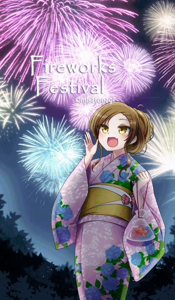 [LINE着せ替え] Fireworks Festivalの画像1
