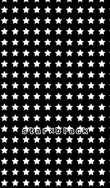[LINE着せ替え] star×blackの画像1